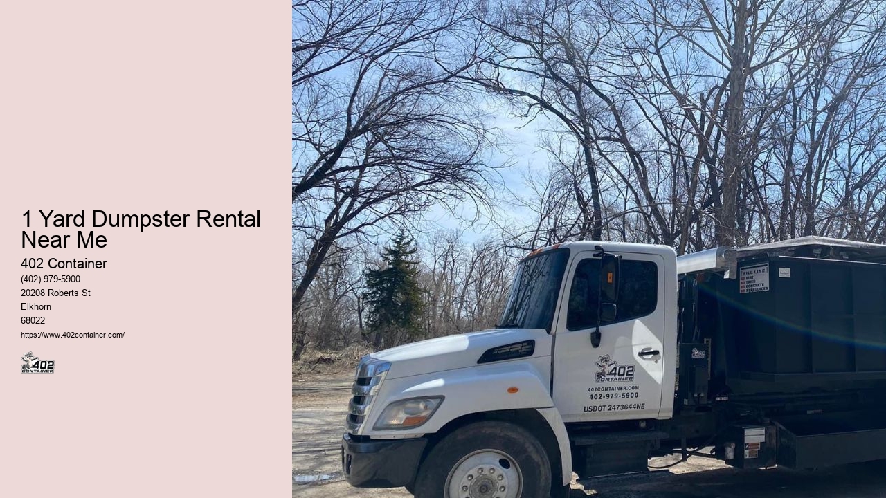 Dumpster Rental Omaha NE