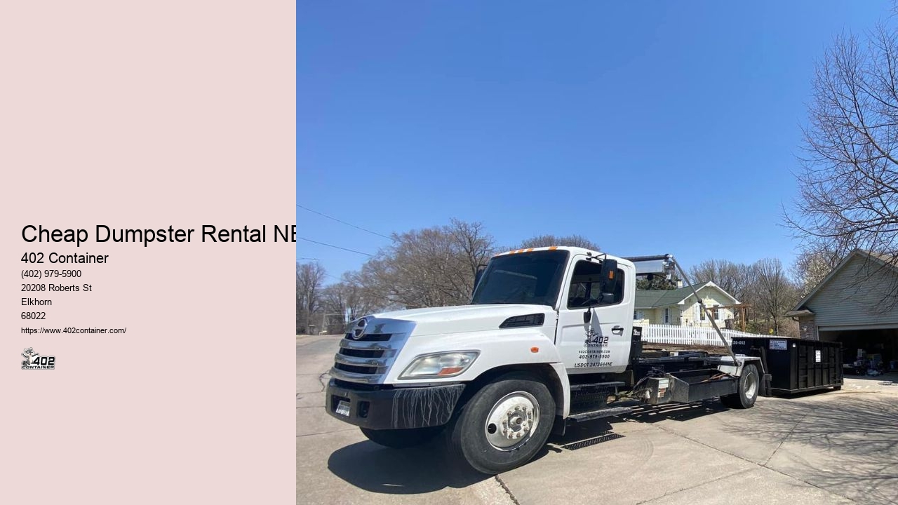 Cheap Dumpster Rental NE