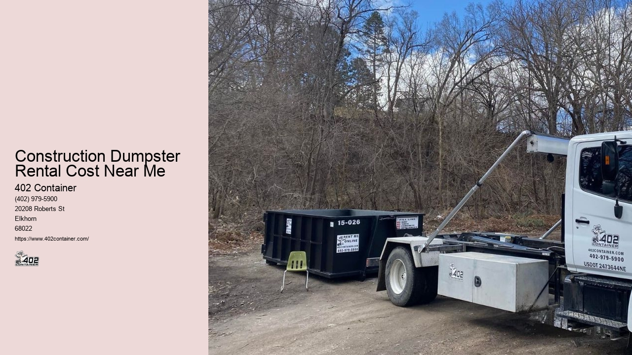 Small Dumpster Rental Nebraska
