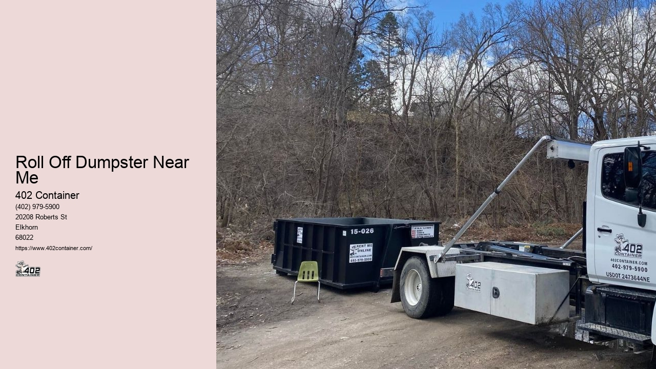 Dumpster Containers Near Me